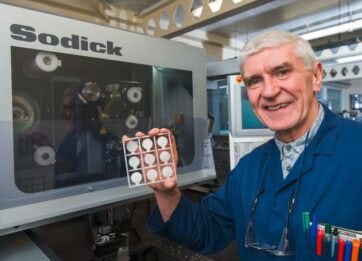 Sodick Technology Assists International Physics Research at St Andrews University